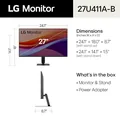 LG Monitor 27U411A - B Amiq — view 3