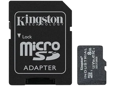 Kingston Micro Sdhc Industrial Class 10 A1+ADAPTER 8GB