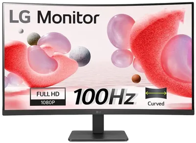 LG 32" FHD Curved 100HZ Monitor With Freesync™ 32MR50C - B.amiq