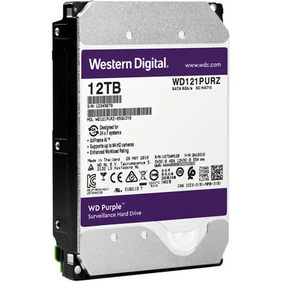 Wd Hard Disk 3.5 Purple 12TB