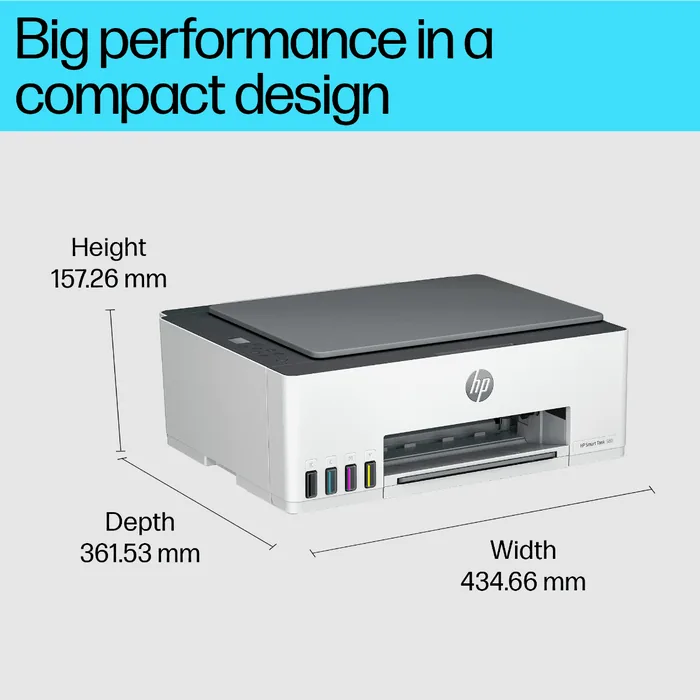 HP Printer Smart Tank 580 Wireless All - In - One