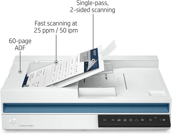 HP Scanner Scanjet Pro 2600 F1 Flatbed 20G05A