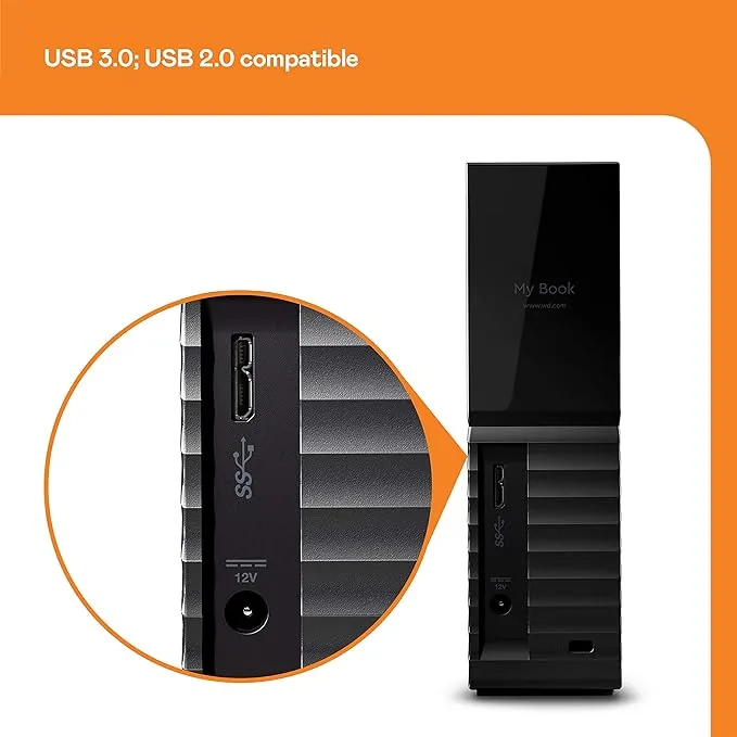 Wd My Book 16TB External USB 3.0 Hard Disk