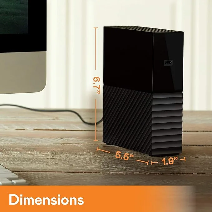 Wd My Book 18TB External USB 3.0 Hard Disk